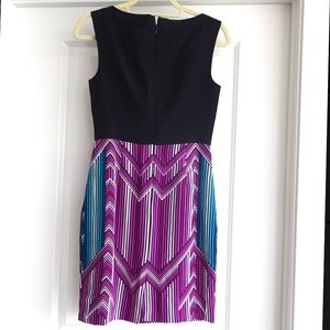 NWOT Trina Turk silk bottom dress size 0